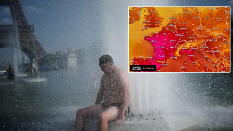 Λιώνει από τα 40ρια η Ευρώπη