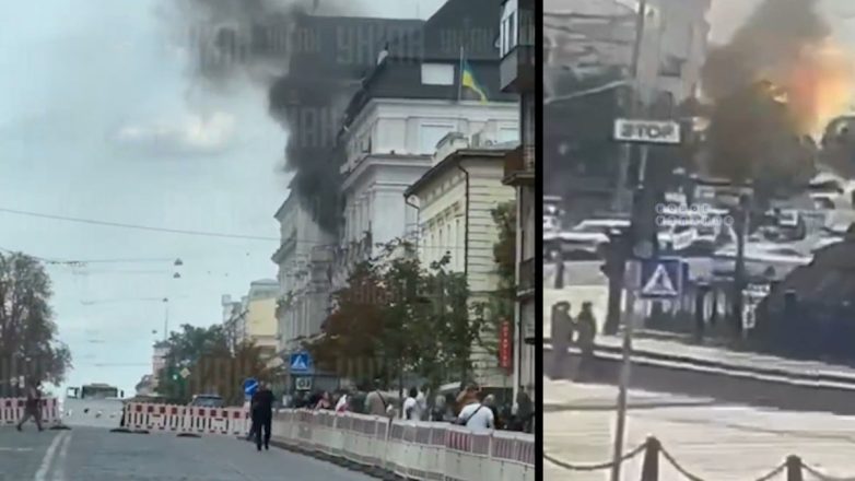 Η Ρωσία χτύπησε με drone τα γραφεία της Υπηρεσίας Ασφαλείας της Ουκρανίας