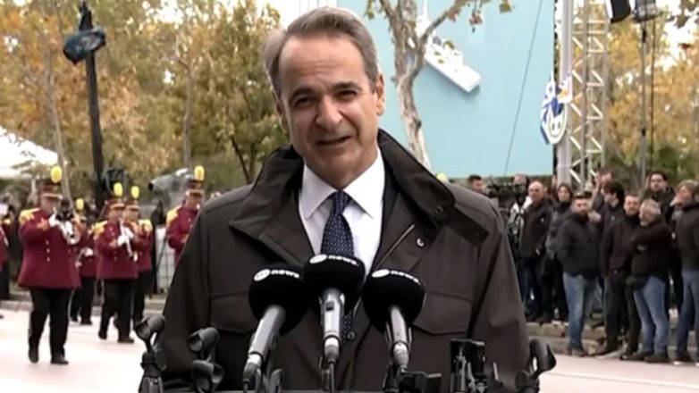 Μητσοτάκης από τη Θεσσαλονίκη: «Η Ελλάδα είναι δύναμη ειρήνης»